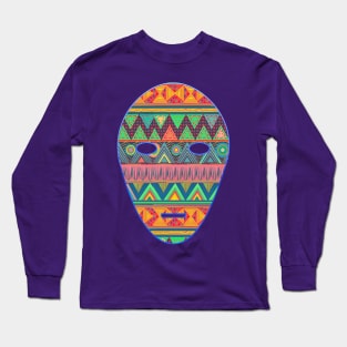 Tribal Ethnic (candy colors) Long Sleeve T-Shirt